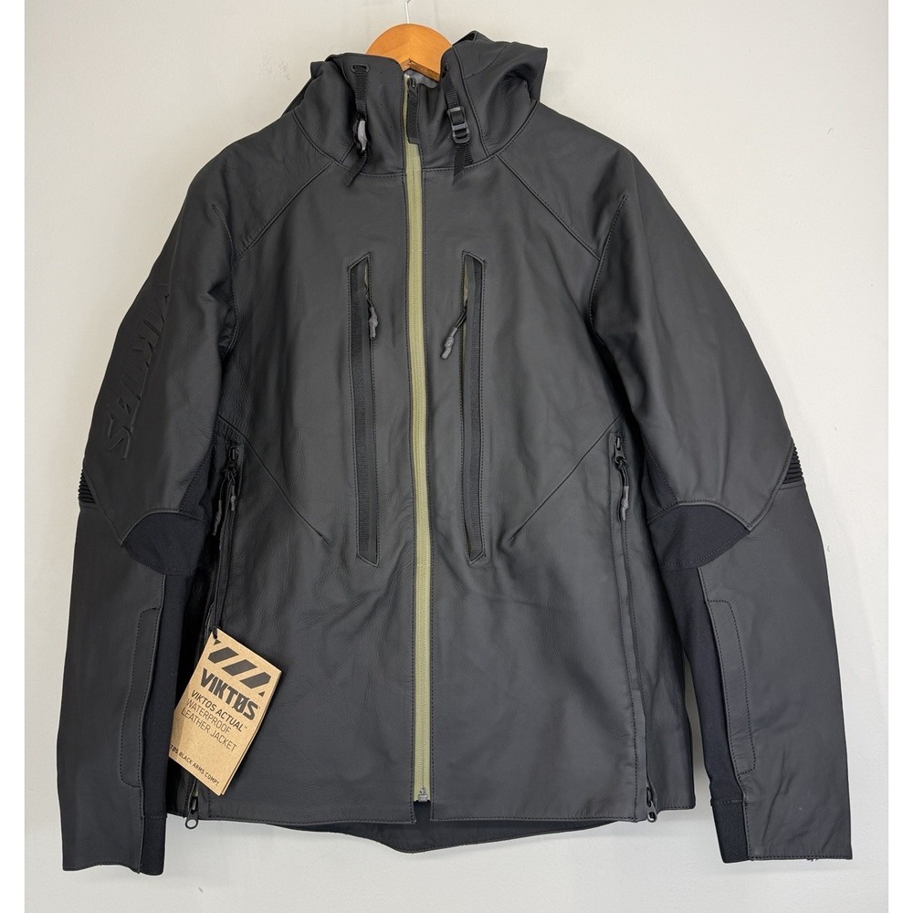 VIKTOS Actual WP Leather Jacket Men's Small Waterproof Tactical Carry Pockets